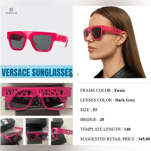 Versace | Accessories | Versace Popular Barbie Hot Pink With  display picture 1